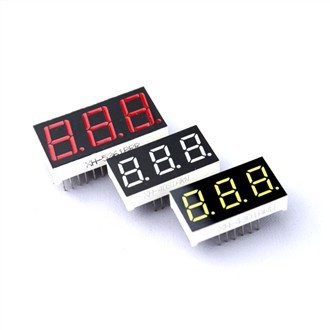Kleine 7 segment LED digitale buis