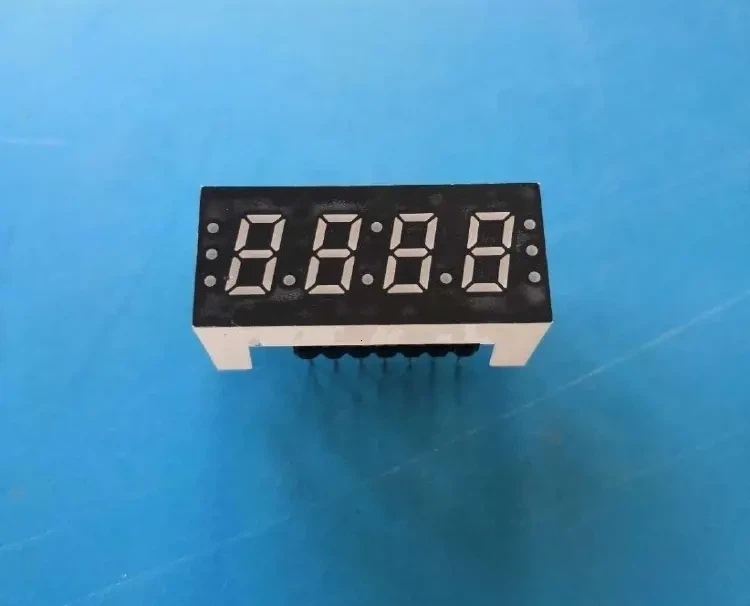 0.3 inch 4-cijferige led-module met 7 segmenten
